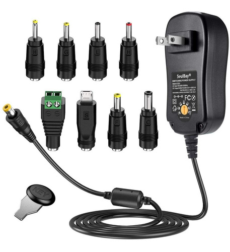 48w Universo Dc Adaptador De Corriente Alterna 5v 5v 6v...