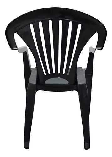 Kit 6 Cadeira Plástica Resistente Para Mesa Jogos Jardim