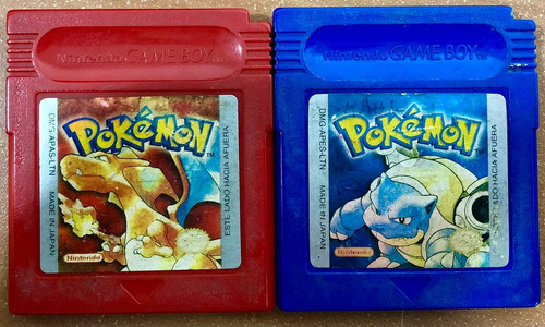 Juego Pokemon Rojo Y Azul