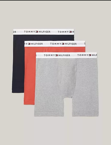 Boxer Brief Tommy Hilfiger 3 Pack Cotton Stretch