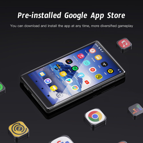 Reproductor Mp3 Ahenod 80 Gb Android 9 Bluetooth Wifi Pantal