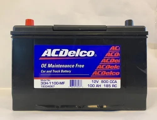Bateria Acdelco Roja 30h-1100 Dodge D-500/ D-700