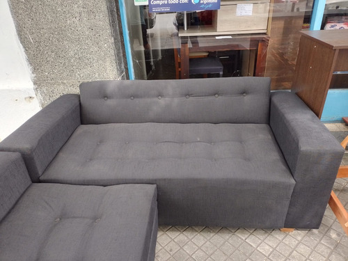 Imagen 3 de 10 de Sofa Sillon Living Esquinero Con Camastro Y Apoya Brazos Mar