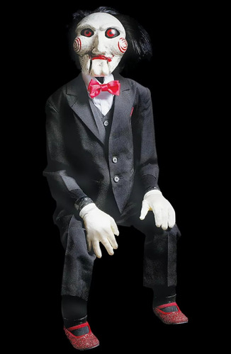 Boneco Saw Billy The Puppet Prop Réplica Da Trick Or Treat Studios Réplica