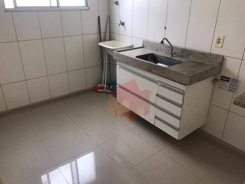 Apartamento Com 2 Dormitórios Para Alugar, 60 M² Por R$ 650,00/mês - Jardim Recanto - Americana/sp - Ap0260