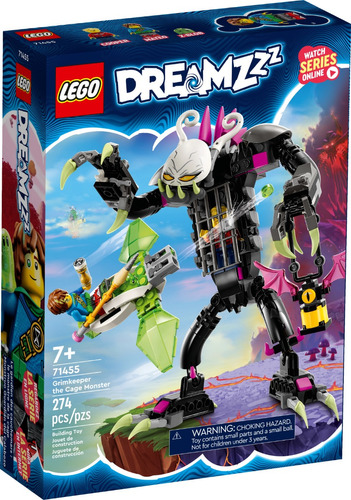 Lego Dreamzzz 71455 Guardião Das Sombras, O Monstro Da Jaula