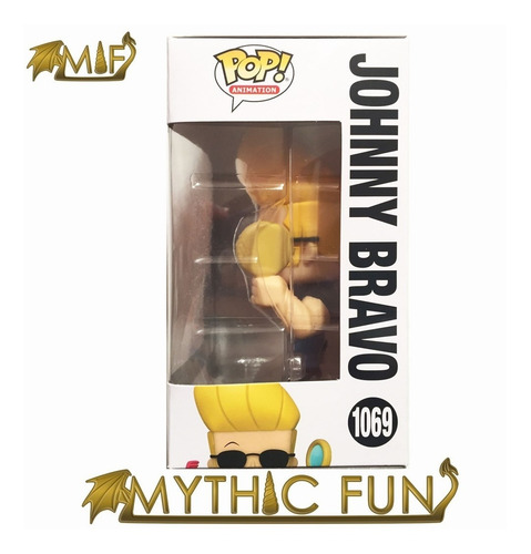 Funko Pop Cartoon Network - Johnny Bravo 1069 (Usado)