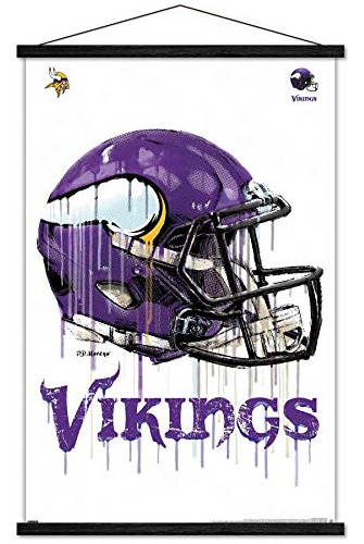 Trends International Nfl Minnesota Vikings - Drip Helmet 20