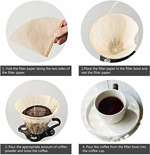 Imagen 7 de 7 de Filtros Desechables - Fantasyon 500 Filtros De Café Redondos