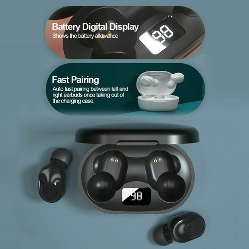 Imagen 4 de 10 de Auriculares Inalambricos Bluetooth In Ear Lenovo Xt91