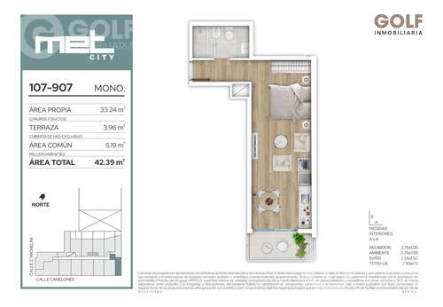 Venta Apartamento 1 Dormitorio En El Centro