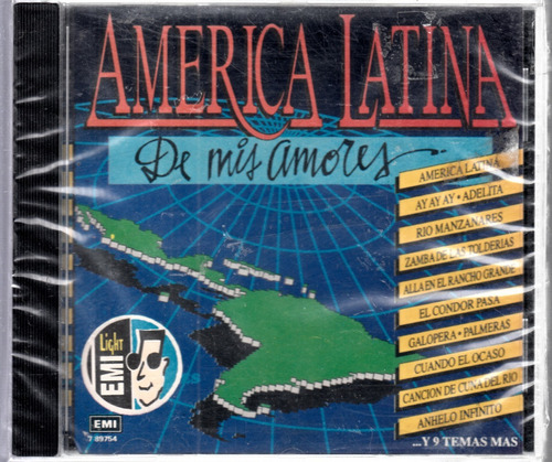 America Latina De Mis Amores Cd Original Nuevo