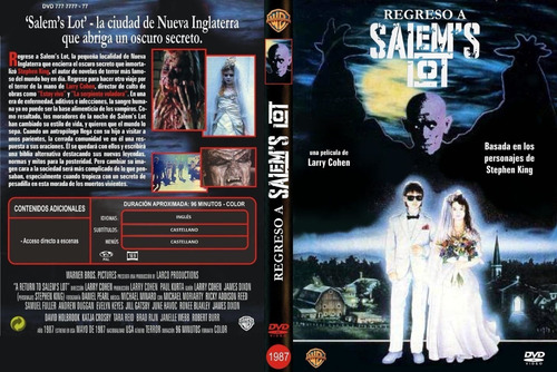 Regreso A Salem´s Lot - Larry Cohen - !987 - Dvd