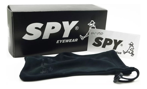 Óculos De Sol Spy 39 Open Standard Armação De Náilon Cor Bra