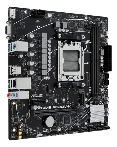 Tarjeta Madre Asus Prime A620m-k Am5 2x Ddr5 Micro Atx