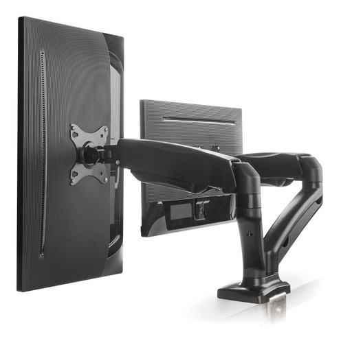 Soporte Brazo Monitor Para 2 Pantallas Lcd Led Escritorio