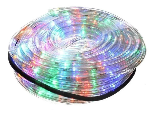 Manguera Tira Led Colores Rgb Luz Exterior Navidad 8,90 Mts