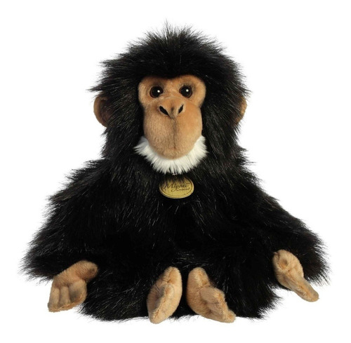Aurora - Miyoni Chimpancé 9.5 Pulgadas Chimpanzee Item 26439 Color Negro