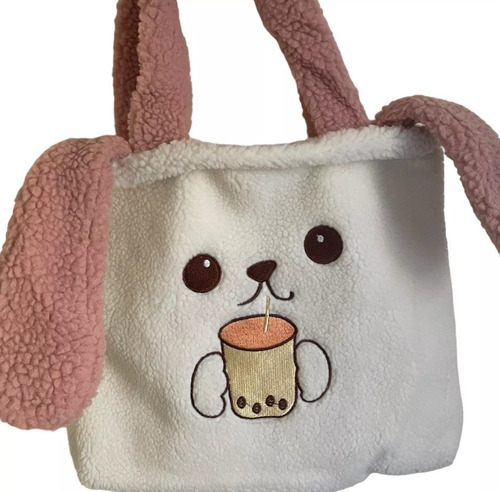 Bolso Morral Osito Felpa Kawaii Genero Regalo