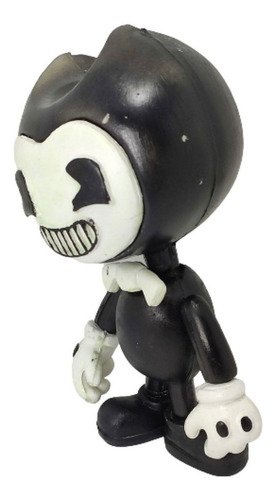 Imagen 4 de 5 de Juguete Bendy Ink Machine Figura Blanco Brilla Oscuridad En