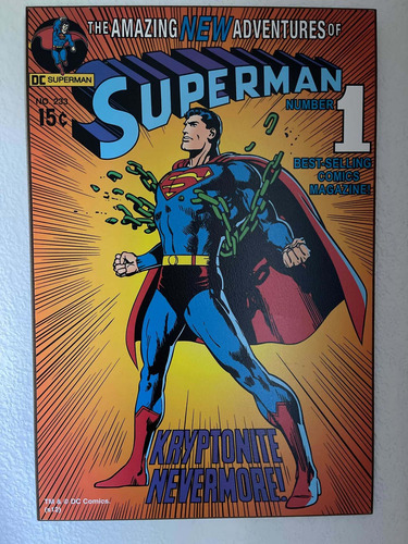 Cuadro De Superman (Usado)