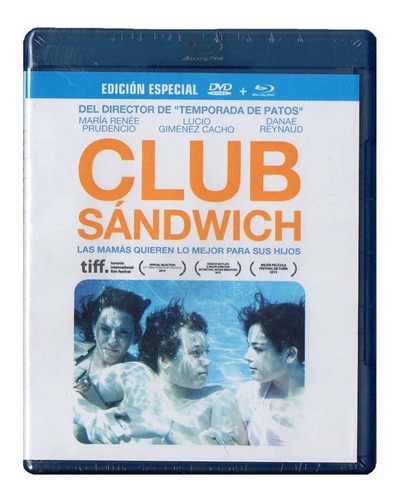 Club Sándwich María Renée Prudencio Película Bluray + Dvd