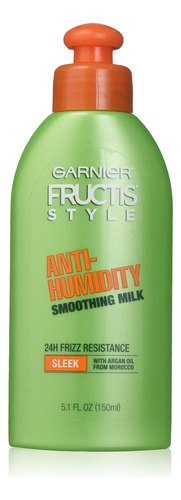 Garnier Fructis Style - Leche Suavizante Antihumedad, 5.1 O.