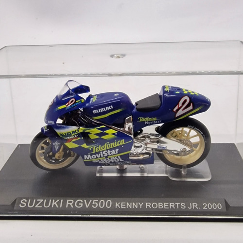 Moto Suzuki Rgv500 Kenny Roberts Jr 2000 Escala 1:32