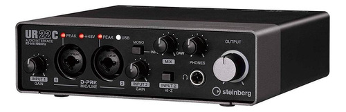 Steinberg Interfaz De Audio Ur22c De 2 Entradas 192 Khz