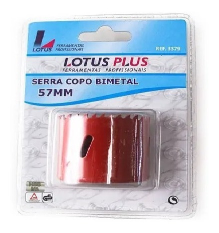Serra Copo Bimetal 57mm 3379 Lotus