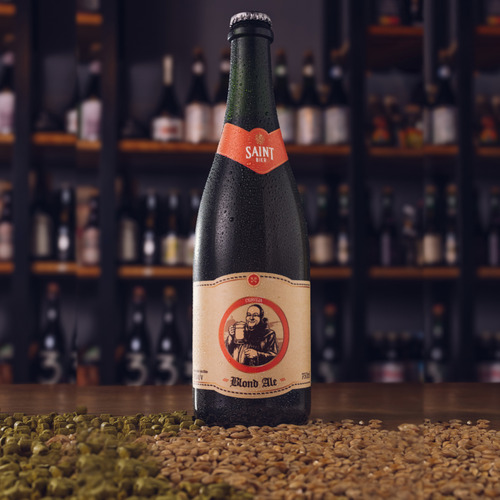 Cerveja Saint Bier Blond Ale Espeaciais Do Mongo - 750 Ml