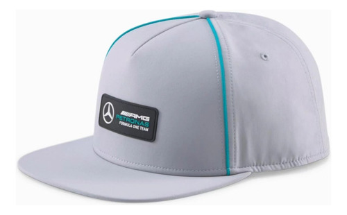 Jockey Mercedes Amg Petronas Motorsport Plana Gorra Gris
