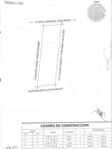 Se Vende Terreno Carr. Cuauhtemoc-lajunta C.p. 31604 En Cd. Cuauhtemoc, Chih.