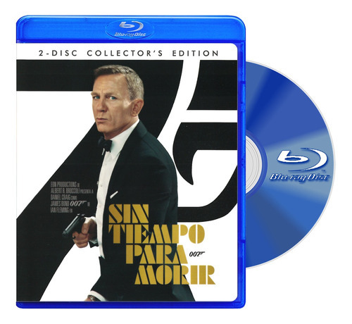 Blu Ray 007 Sin Tiempo Para Morir