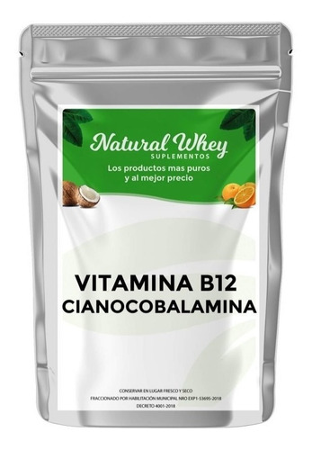 Vitamina B12 Cianocobalamina 5 Gr