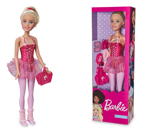 Boneca Barbie Bailarina Grande Articulada Original Pupee