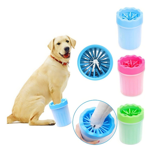 Y Limpiador De Patas Mascota Perro Gato Spft Gentle Color