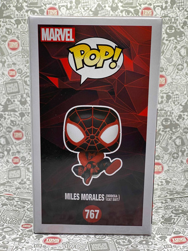 Miles Morales Traje Bodega Cat Funko Pop Games: Miles Morale