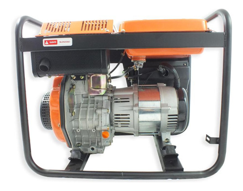 Gerador Portátil À Diesel Vulcan 3,6kva 3600w 269cc 7hp 27a