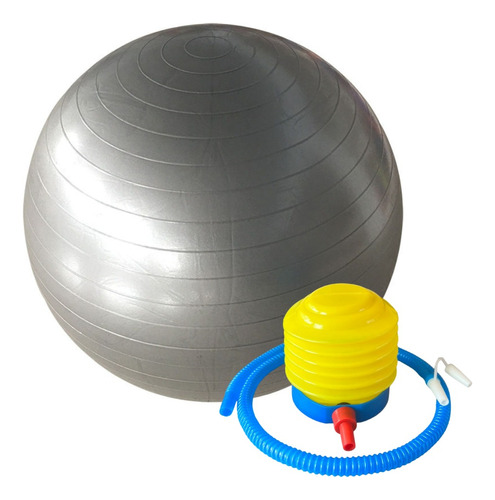 Pelota Balon Pilates Yoga 65 Cms + Inflador Gym Ball Sport