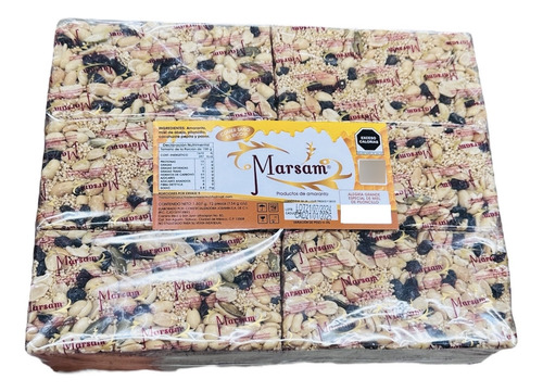 Barra De Amaranto Grande Especial Marsam 12 Pz De 134g