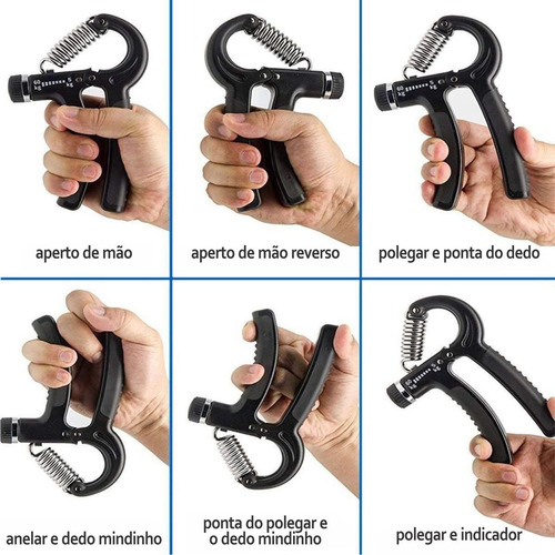 Hand Grip Handgrip Mola C/ Ajuste Fortalecedor Mão Antebraço