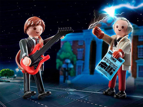 Playmobil Volver Al Futuro Doc Marty