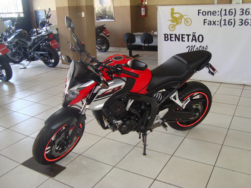 Honda Cb 650 F Vermelho 2018