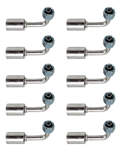 Adaptador De Manguera De Corriente Alterna Doblado A 90 Grad