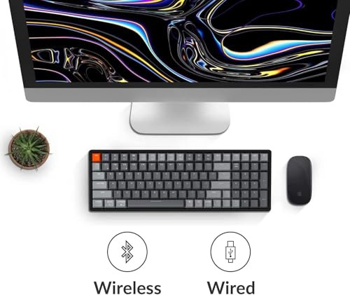 Paquete Keychron K4: Teclado Mecánico Inalámbrico Rgb Compac