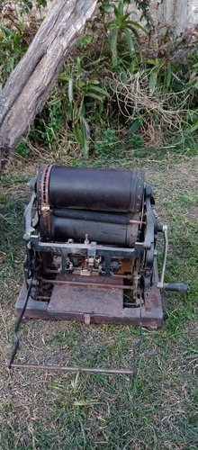 Antigua Maquina De Imprenta Gestetnet London 1920 (Usado)