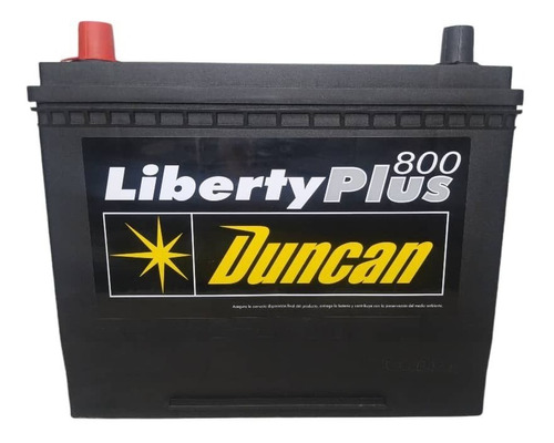 Batería Duncan 24m-800 Amp 1 Año De Garantía