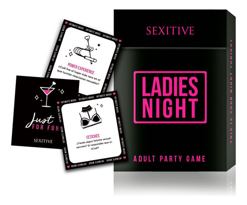 Juego De Cartas Sexitive Ladies Night: For The Girls