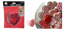 Comprar Juego Moldes Cortador De Corazones Galletas Fondant Tortas